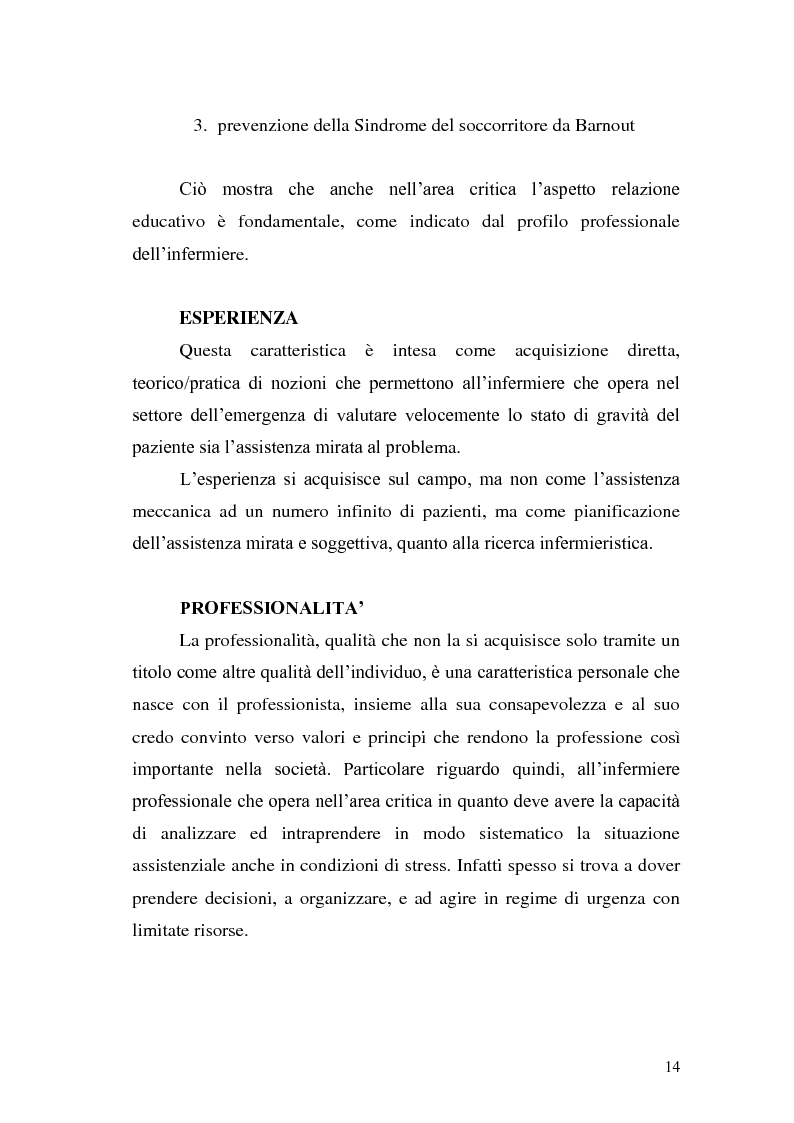 Anteprima della tesi: Ruolo dell'infermiere nella gestione del paziente politraumatizzato nell'ambito del servizio di emergenza territoriale, Pagina 10