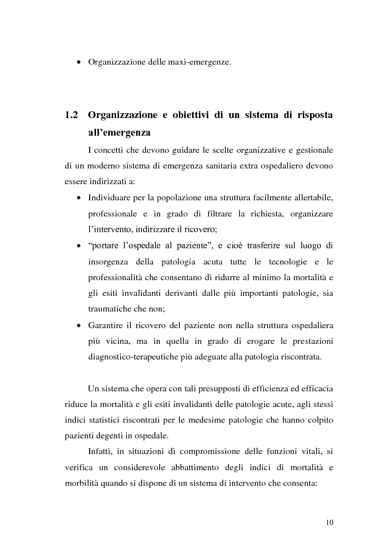 Anteprima della tesi: Ruolo dell'infermiere nella gestione del paziente politraumatizzato nell'ambito del servizio di emergenza territoriale, Pagina 6