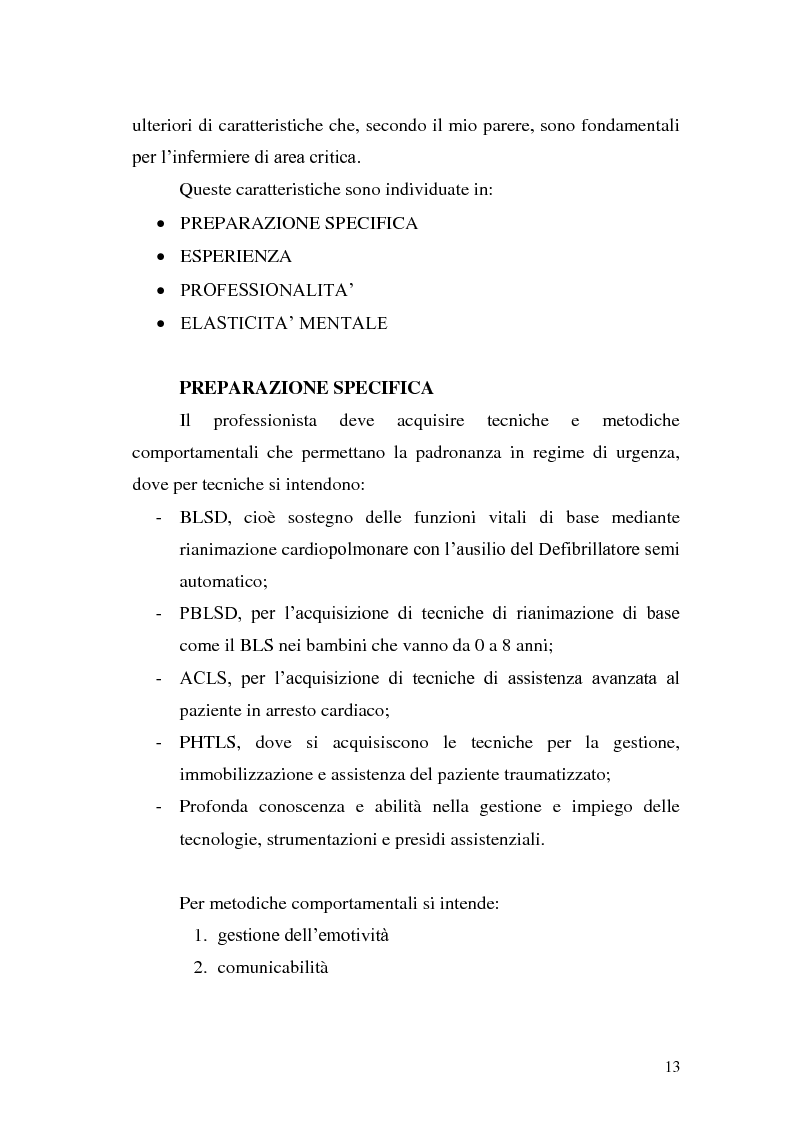 Anteprima della tesi: Ruolo dell'infermiere nella gestione del paziente politraumatizzato nell'ambito del servizio di emergenza territoriale, Pagina 9