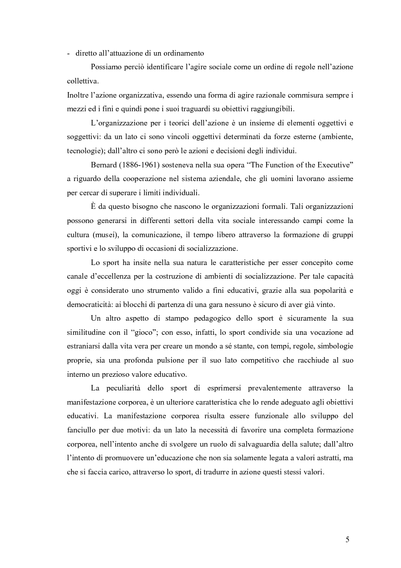 Anteprima della tesi: Il rugby come costruzione di uno spazio di socializzazione, Pagina 5