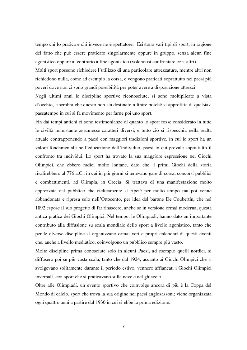Anteprima della tesi: Le Olimpiadi: una lunga storia di sport, passioni, rinunce e... di politica, Pagina 3