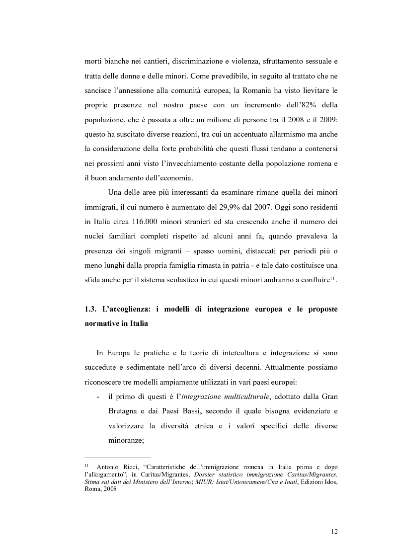 Anteprima della tesi: Insegnamento dell'italiano L2 nella scuola primaria: metodologie, progetti e applicazioni, Pagina 12