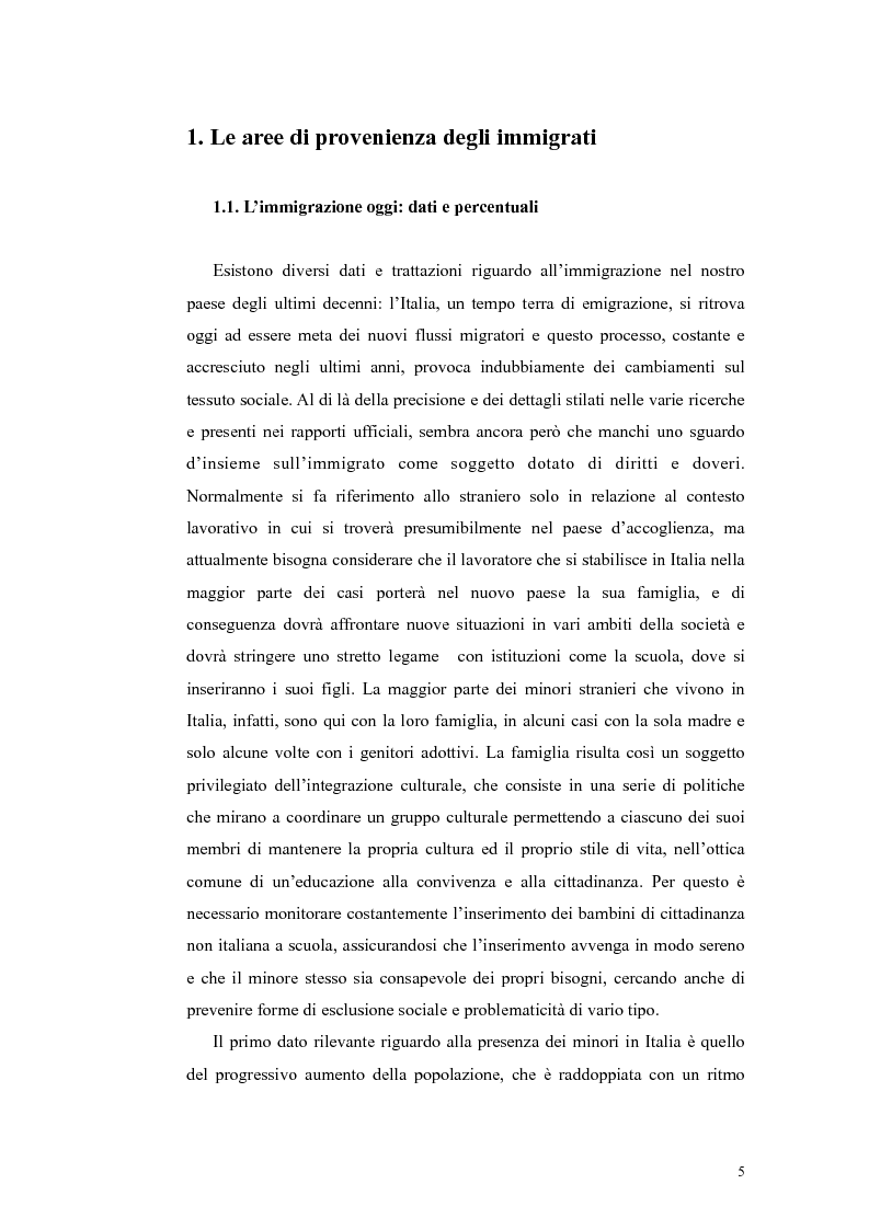 Anteprima della tesi: Insegnamento dell'italiano L2 nella scuola primaria: metodologie, progetti e applicazioni, Pagina 5