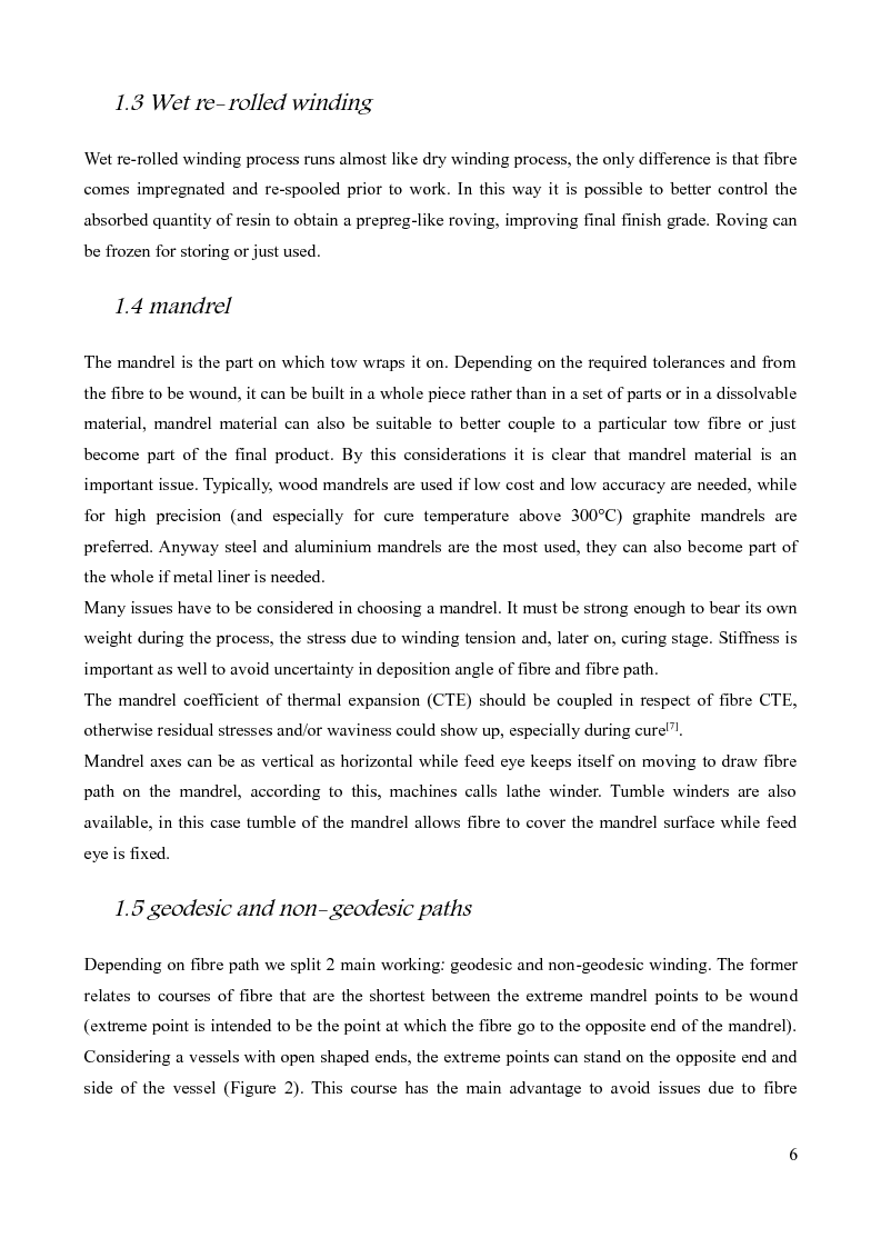 Anteprima della tesi: Design of a prototype device for filament winding of pressure vessels, Pagina 5