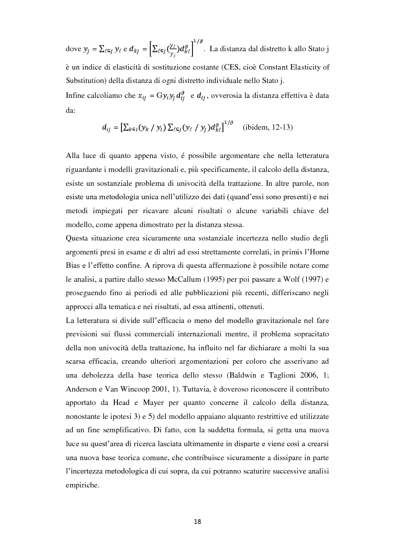 Anteprima della tesi: Home Bias: tra costi, barriere, preferenze del consumatore ed asimmetrie informative, Pagina 10