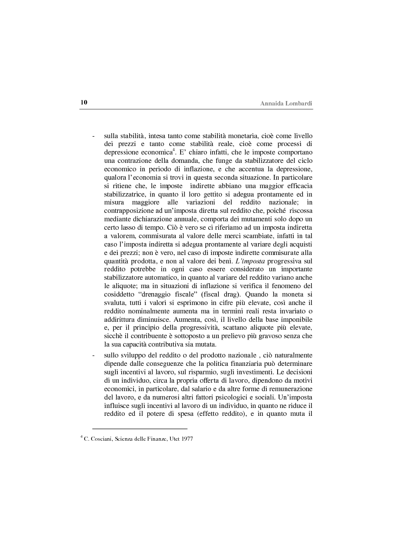 Anteprima della tesi: Gli effetti economici delle imposte sul settore assicurativo, Pagina 5