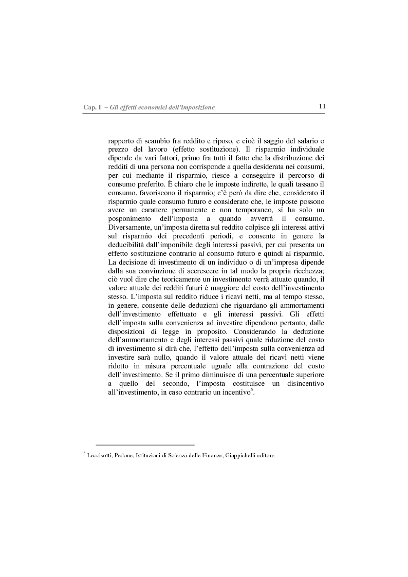 Anteprima della tesi: Gli effetti economici delle imposte sul settore assicurativo, Pagina 6