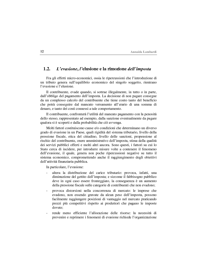 Anteprima della tesi: Gli effetti economici delle imposte sul settore assicurativo, Pagina 7