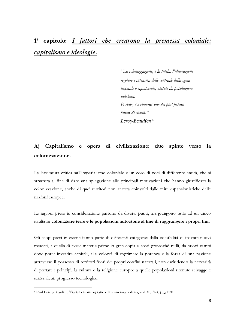 Anteprima della tesi: Colonialismo e alienazione coloniale. Una lettura critica di Frantz Fanon, Pagina 6