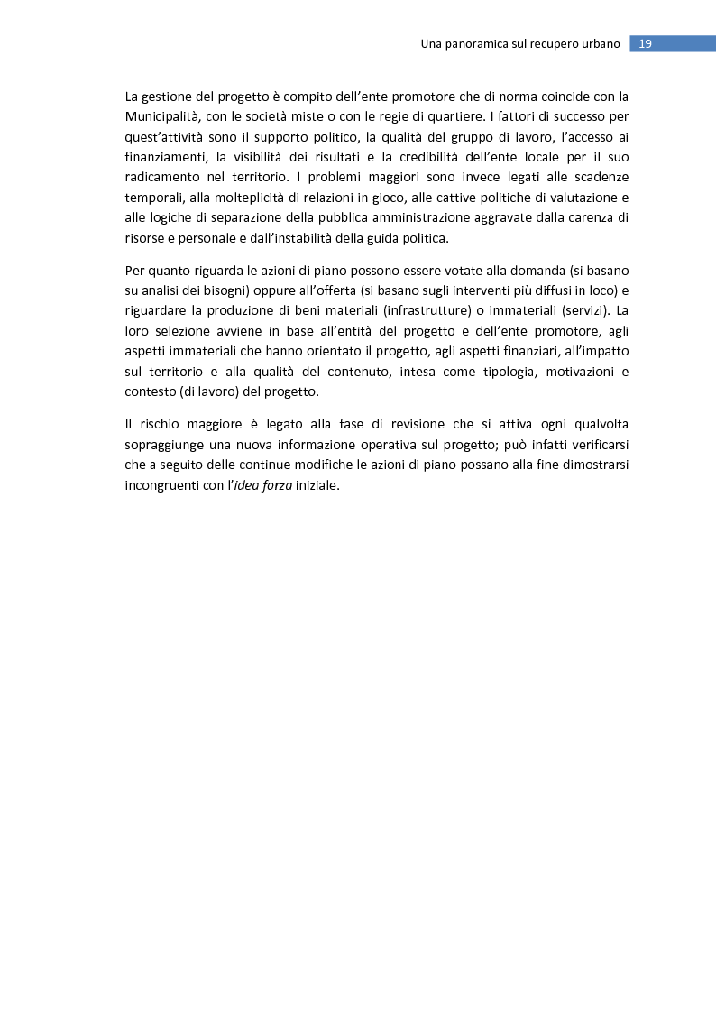 Anteprima della tesi: La trasformazione della città mediterranea. Aspetti innovativi del recupero., Pagina 11