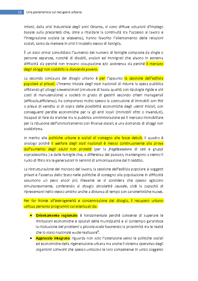Anteprima della tesi: La trasformazione della città mediterranea. Aspetti innovativi del recupero., Pagina 8
