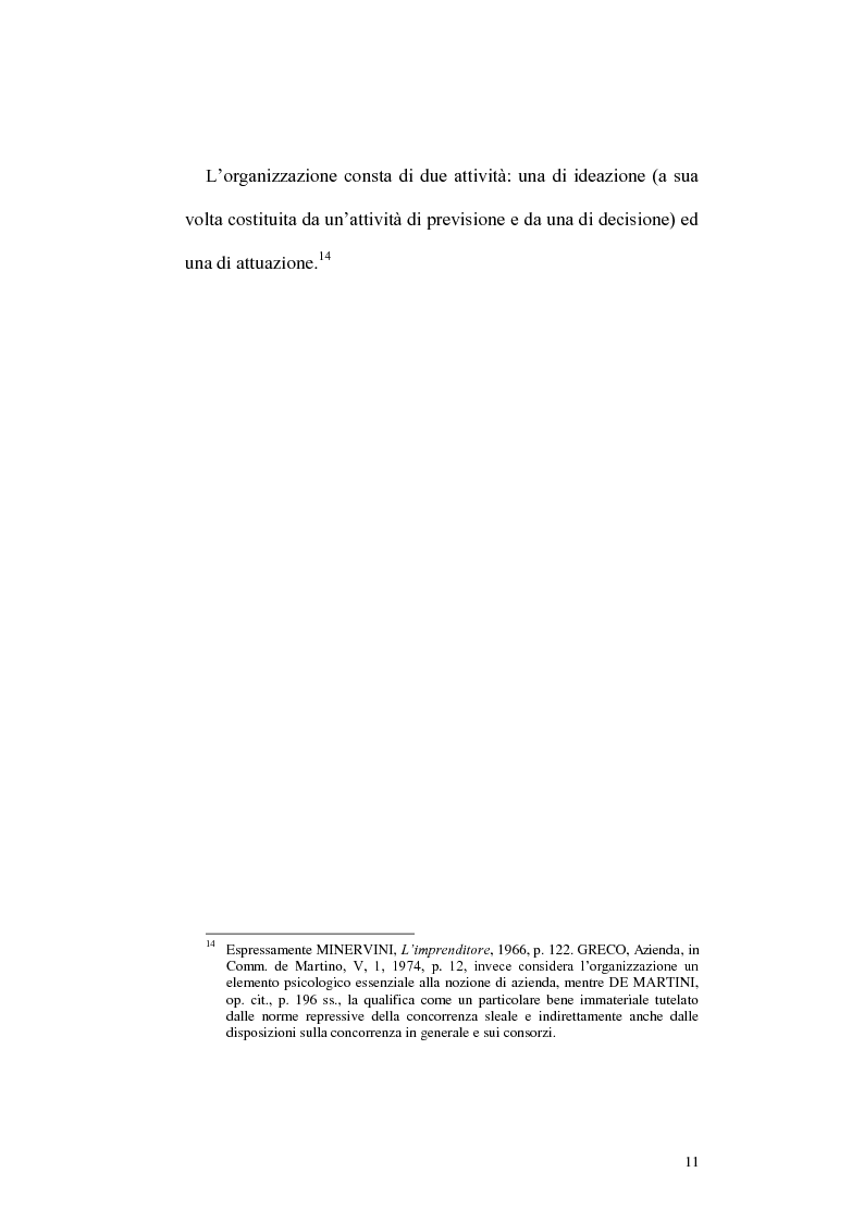 Anteprima della tesi: Circolazione dell'azienda e divieto di concorrenza nella giurisprudenza, Pagina 7