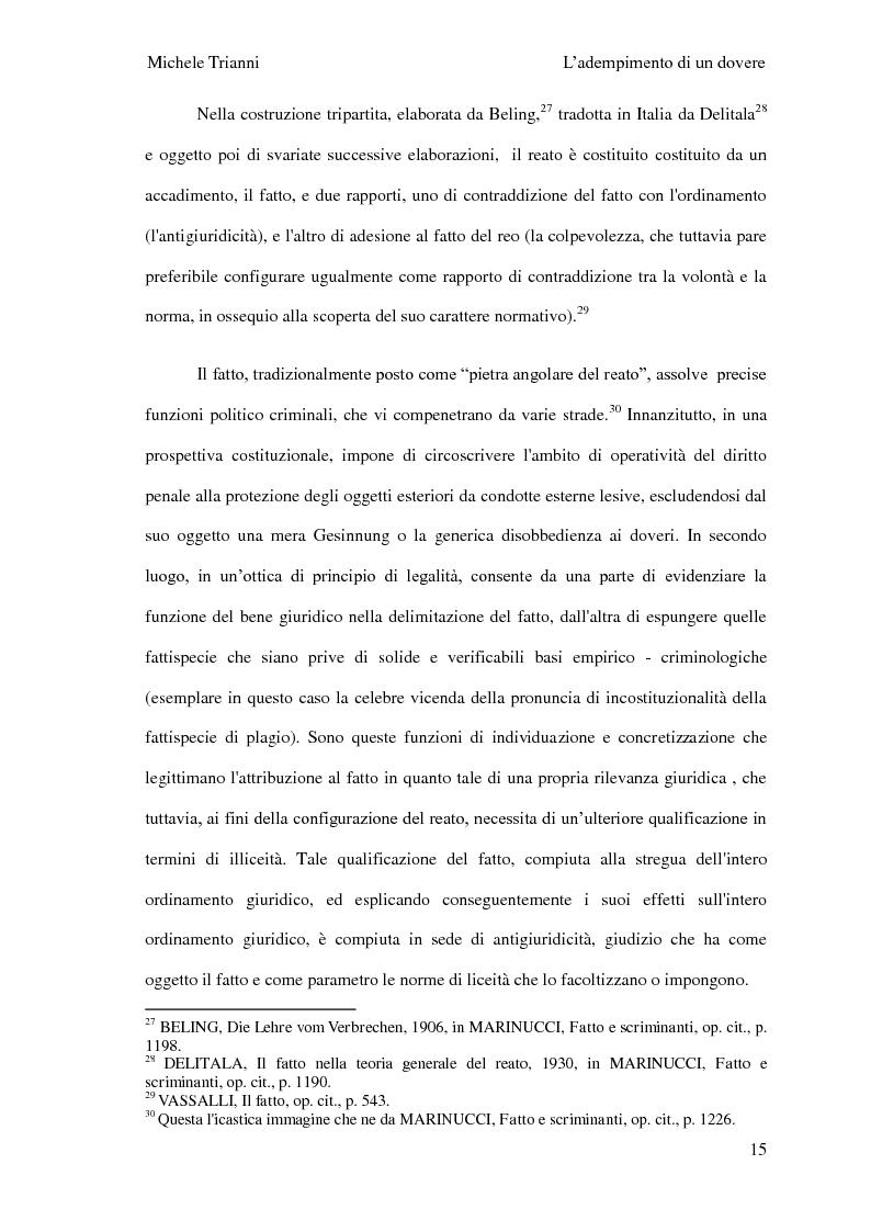 Anteprima della tesi: L'adempimento del dovere tra natura giuridica e profili internazionalistici, Pagina 12