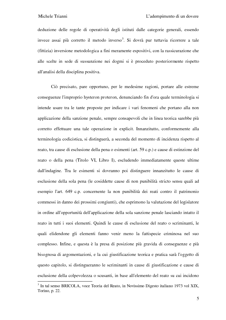 Anteprima della tesi: L'adempimento del dovere tra natura giuridica e profili internazionalistici, Pagina 2
