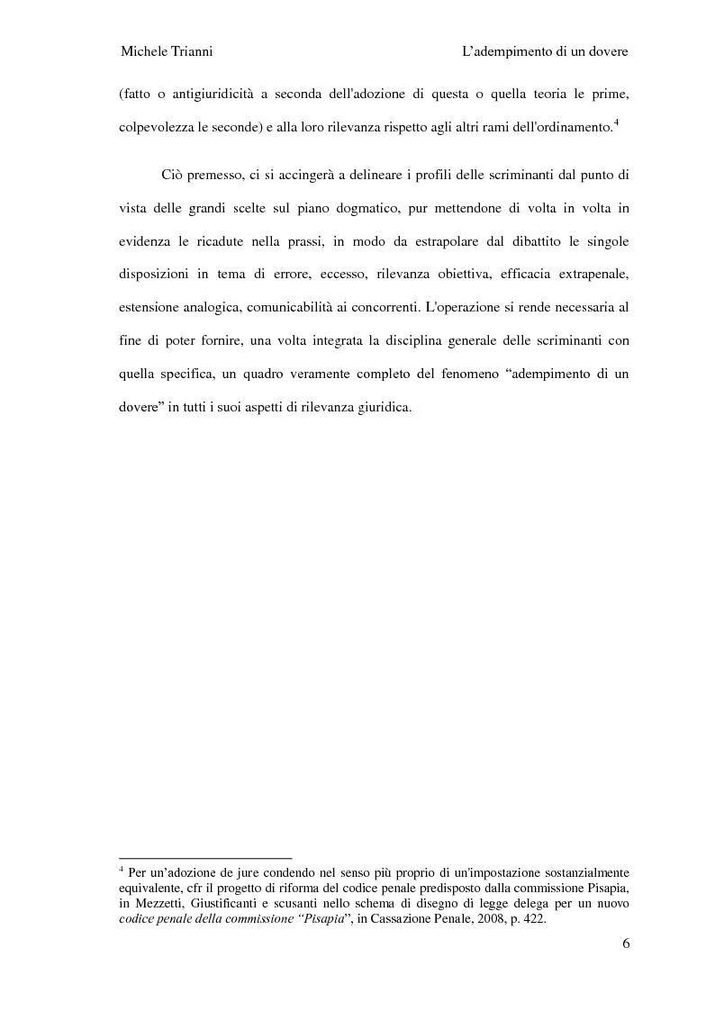 Anteprima della tesi: L'adempimento del dovere tra natura giuridica e profili internazionalistici, Pagina 3