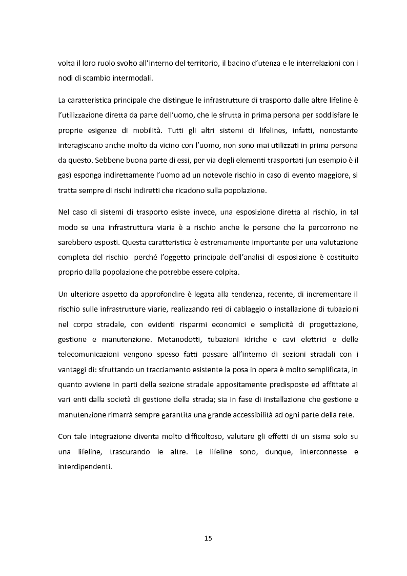 Anteprima della tesi: Analisi dei guasti applicata alla vulnerabilità sismica delle infrastrutture viarie, Pagina 11