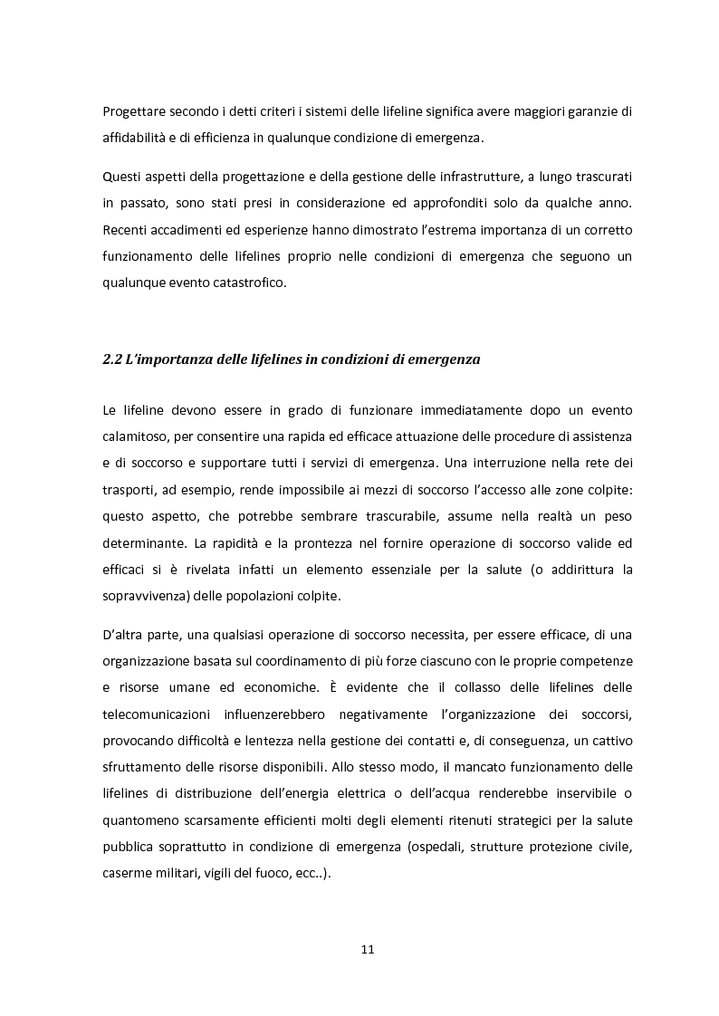 Anteprima della tesi: Analisi dei guasti applicata alla vulnerabilità sismica delle infrastrutture viarie, Pagina 7