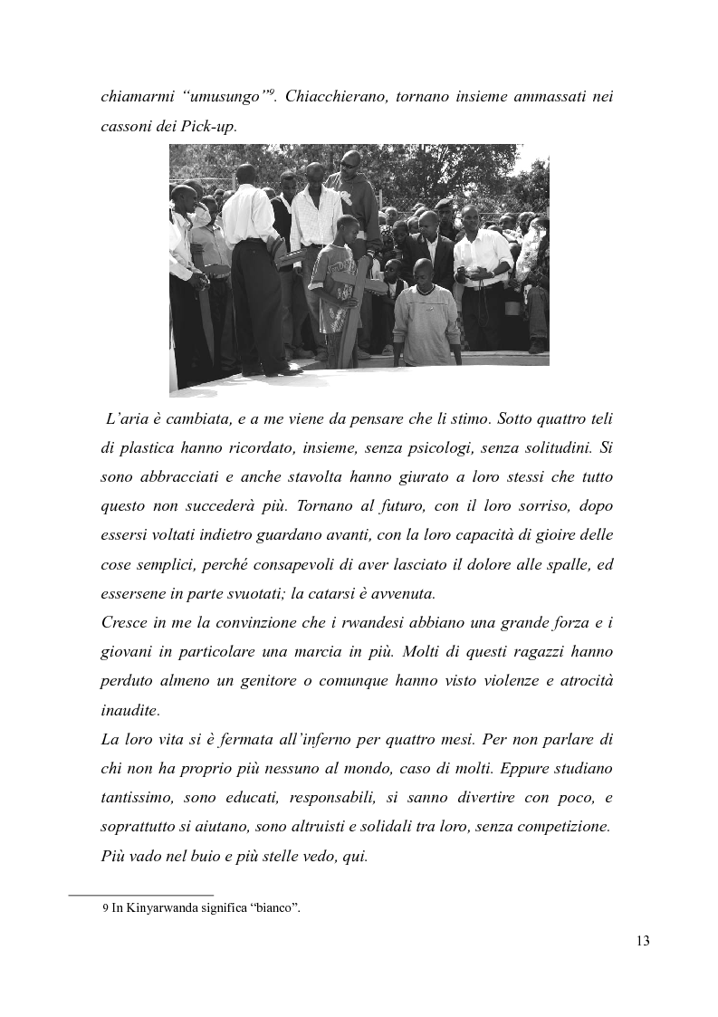 Anteprima della tesi: Voci e sguardi del Rwanda. Il genocidio tra distorsioni giornalistiche e rappresentazioni rwandesi., Pagina 11