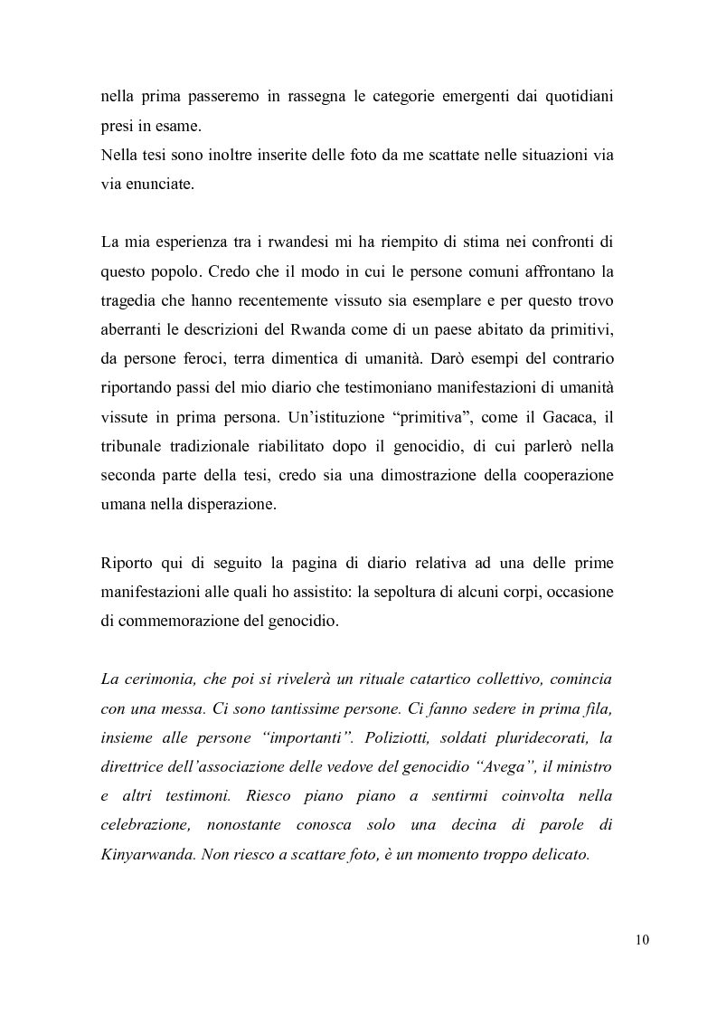 Anteprima della tesi: Voci e sguardi del Rwanda. Il genocidio tra distorsioni giornalistiche e rappresentazioni rwandesi., Pagina 8