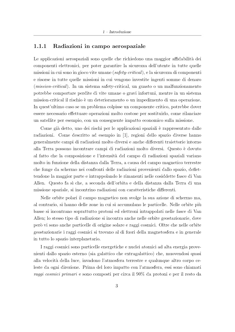 Anteprima della tesi: Progetto e sviluppo di una piattaforma software per l'analisi e l'irrobustimento automatico di circuiti elettronici per applicazioni spaziali, Pagina 3