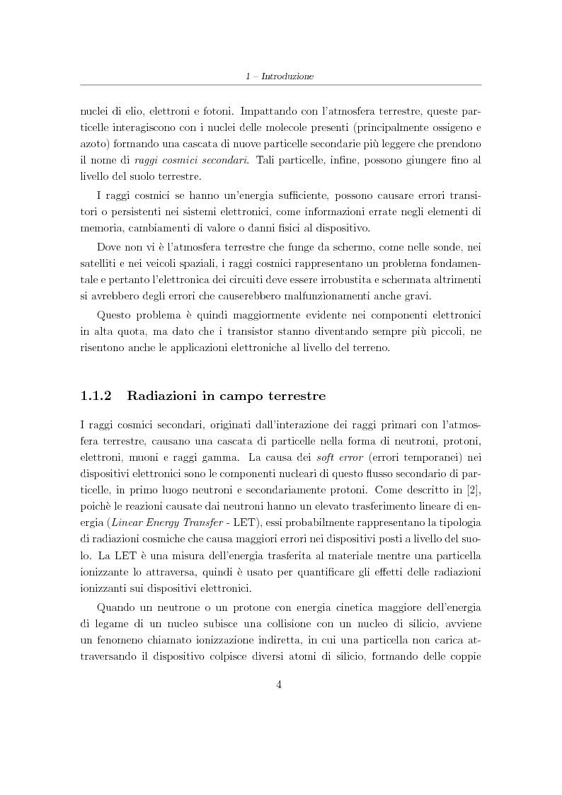 Anteprima della tesi: Progetto e sviluppo di una piattaforma software per l'analisi e l'irrobustimento automatico di circuiti elettronici per applicazioni spaziali, Pagina 4