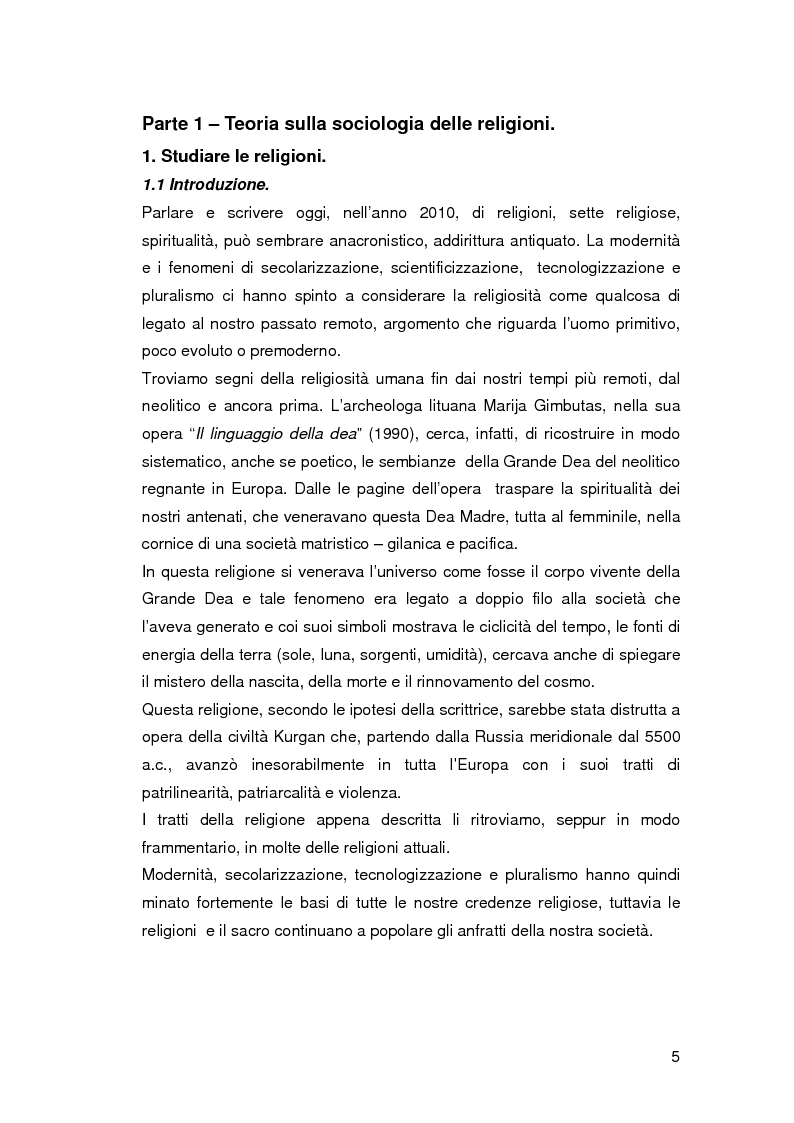 Anteprima della tesi: Jedismo. Sociologia di una religione nata al cinema., Pagina 5