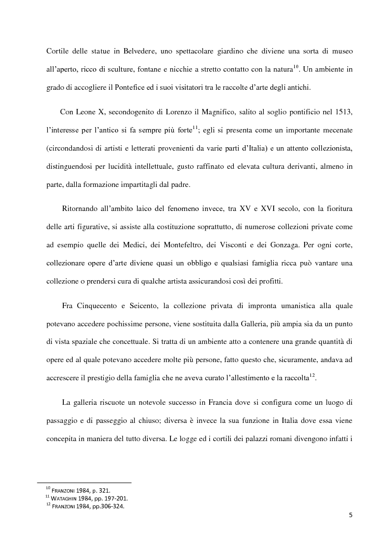 Anteprima della tesi: Dal collezionismo ai ''Tesori Restituiti'', Pagina 5