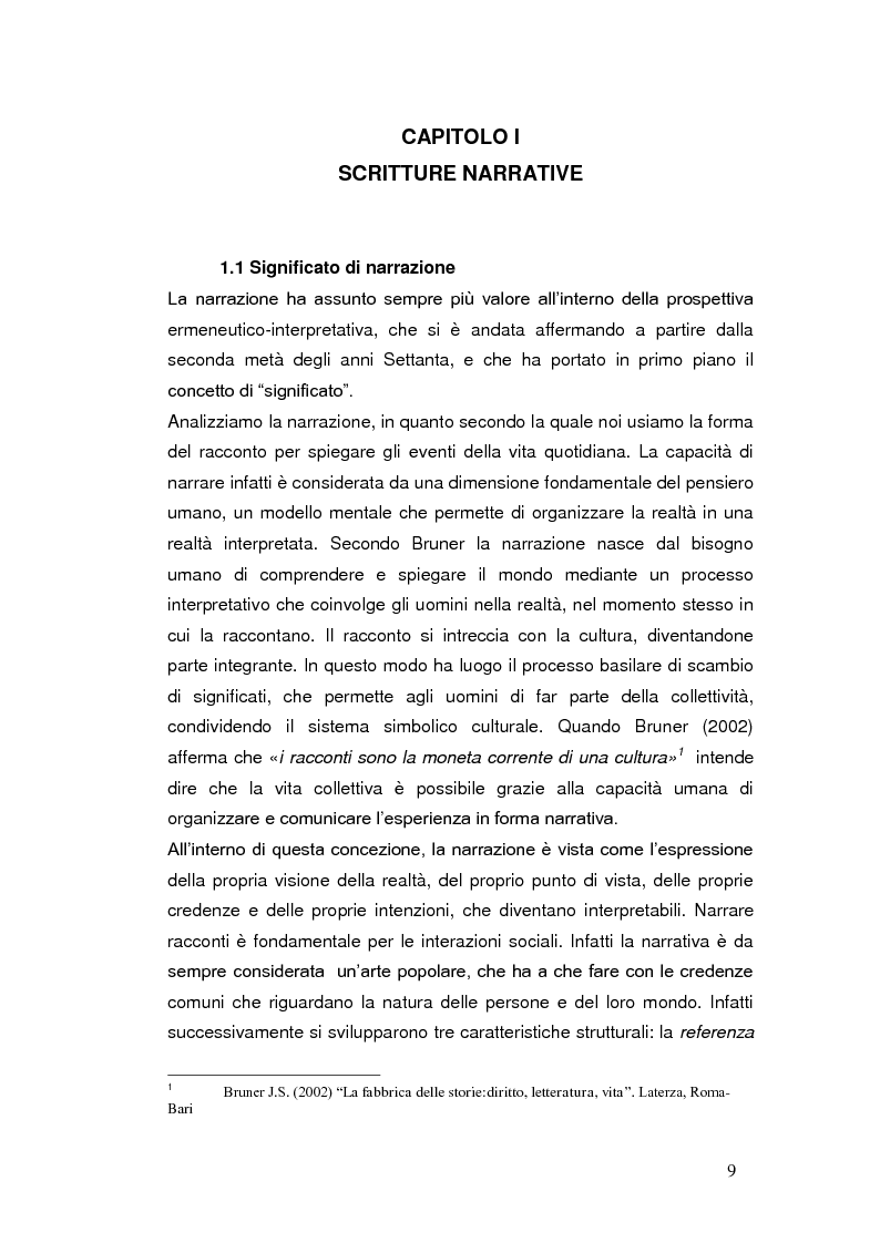 Anteprima della tesi: Autobiografia come progetto identitario, Pagina 6