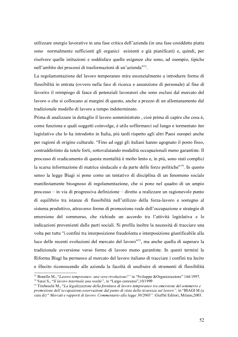 Anteprima della tesi: Quando il lavoro è ''somministrato''. Analisi etnografica presso l'Alai-Cisl di Trento. , Pagina 6