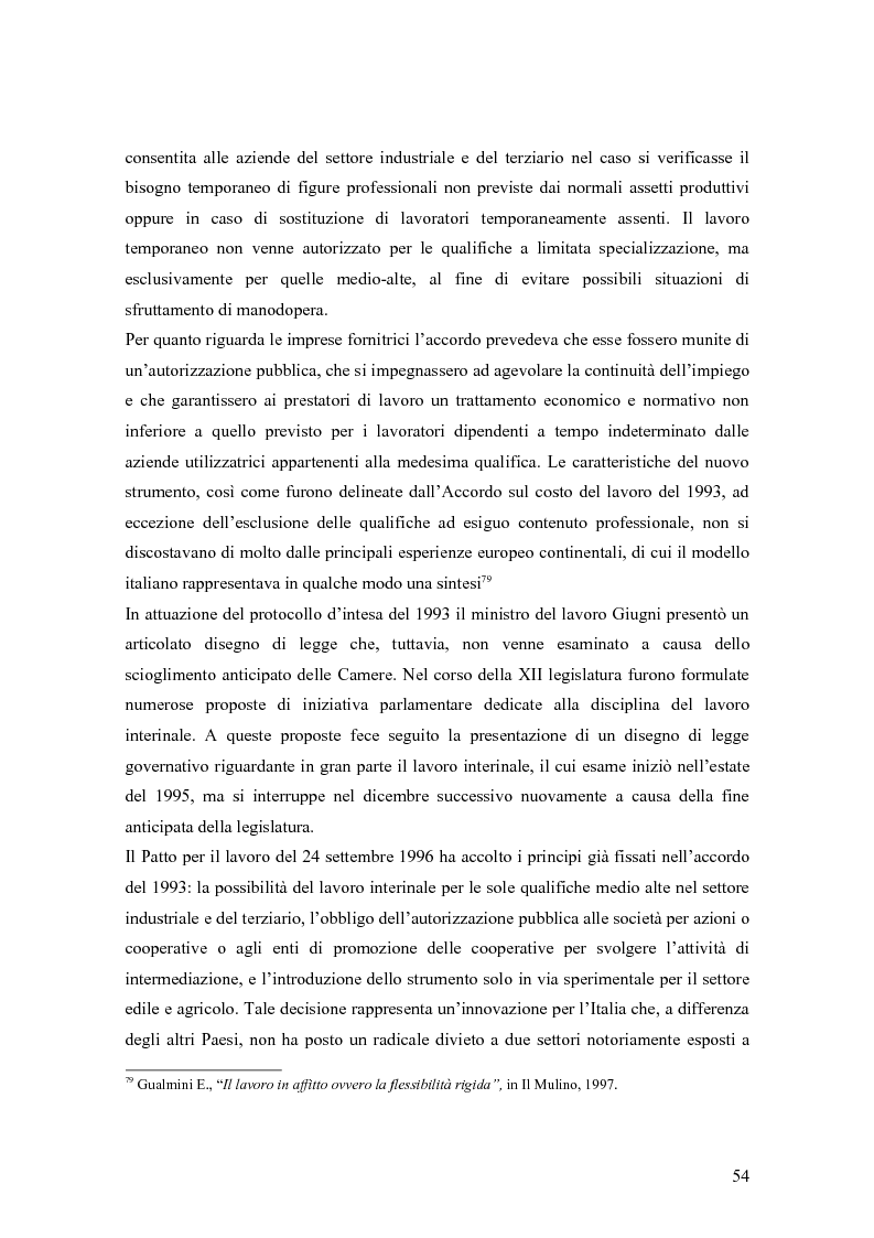 Anteprima della tesi: Quando il lavoro è ''somministrato''. Analisi etnografica presso l'Alai-Cisl di Trento. , Pagina 8