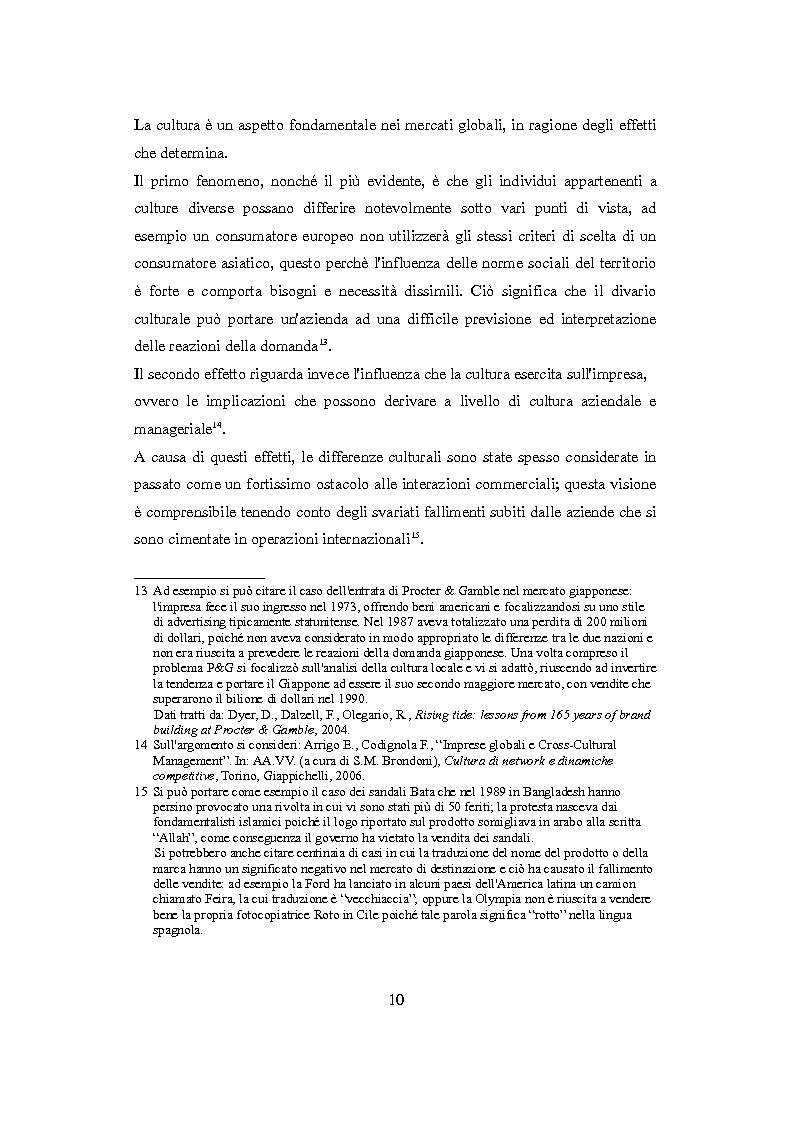 Anteprima della tesi: Culture nazionali e gestione d'impresa: il cross-cultural management, Pagina 6