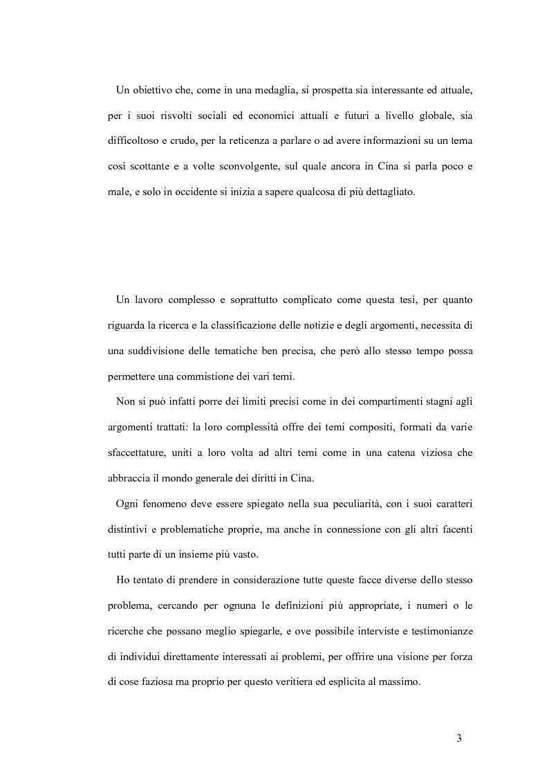 Anteprima della tesi: La tutela del lavoro nel quadro dell'attuale sistema produttivo in Cina, Pagina 3