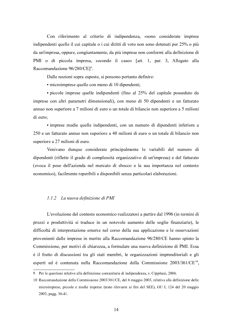 Anteprima della tesi: I finanziamenti bancari alle medie imprese, Pagina 4