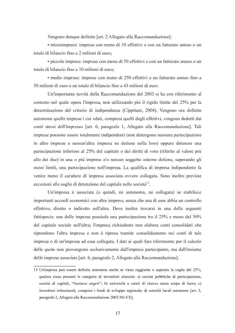 Anteprima della tesi: I finanziamenti bancari alle medie imprese, Pagina 7