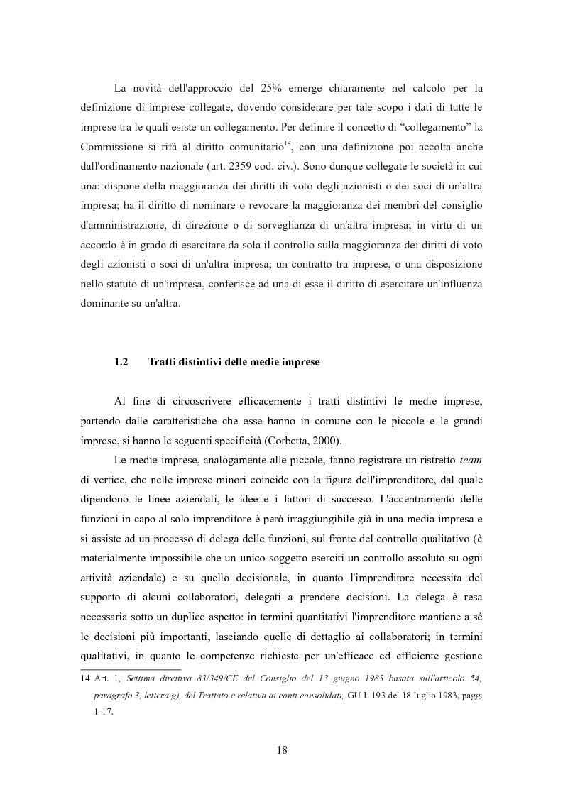 Anteprima della tesi: I finanziamenti bancari alle medie imprese, Pagina 8