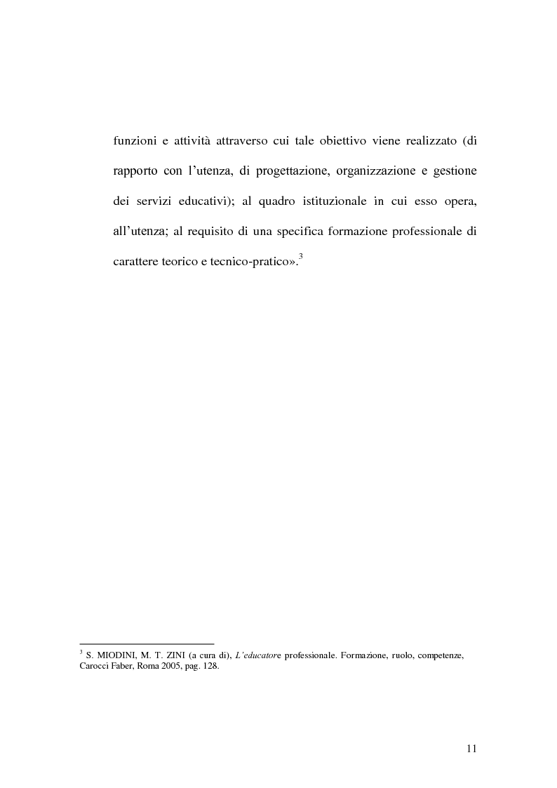 Anteprima della tesi: Incontrare l'Altro nelle professioni educative, Pagina 3