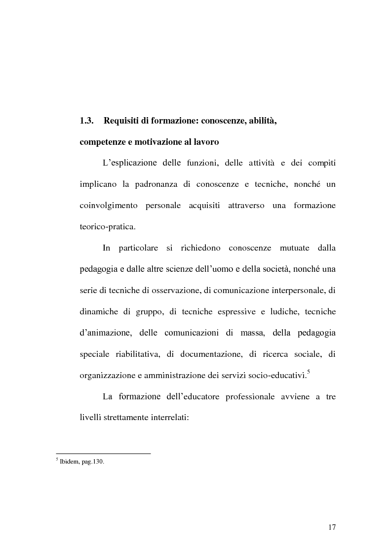 Anteprima della tesi: Incontrare l'Altro nelle professioni educative, Pagina 9