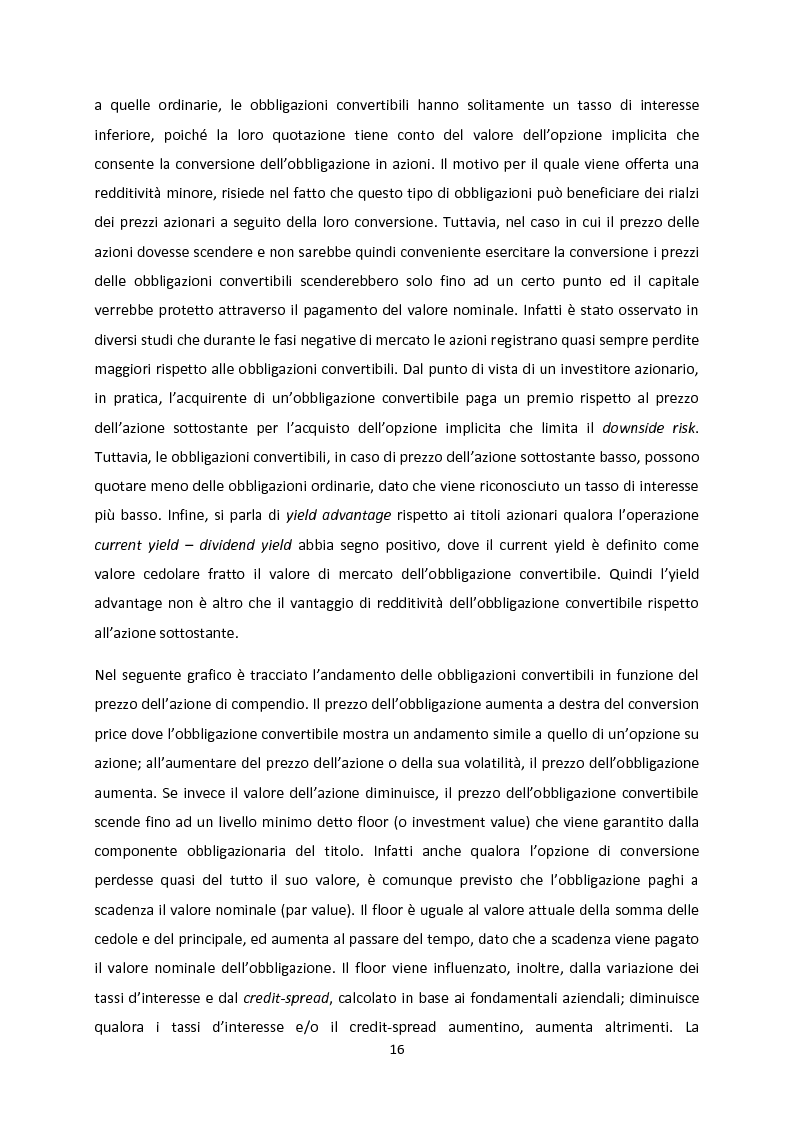 Anteprima della tesi: Le strategie convertible arbitrage attraverso la crisi, Pagina 10