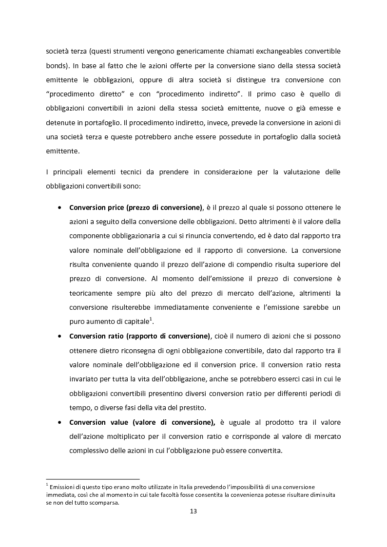Anteprima della tesi: Le strategie convertible arbitrage attraverso la crisi, Pagina 7