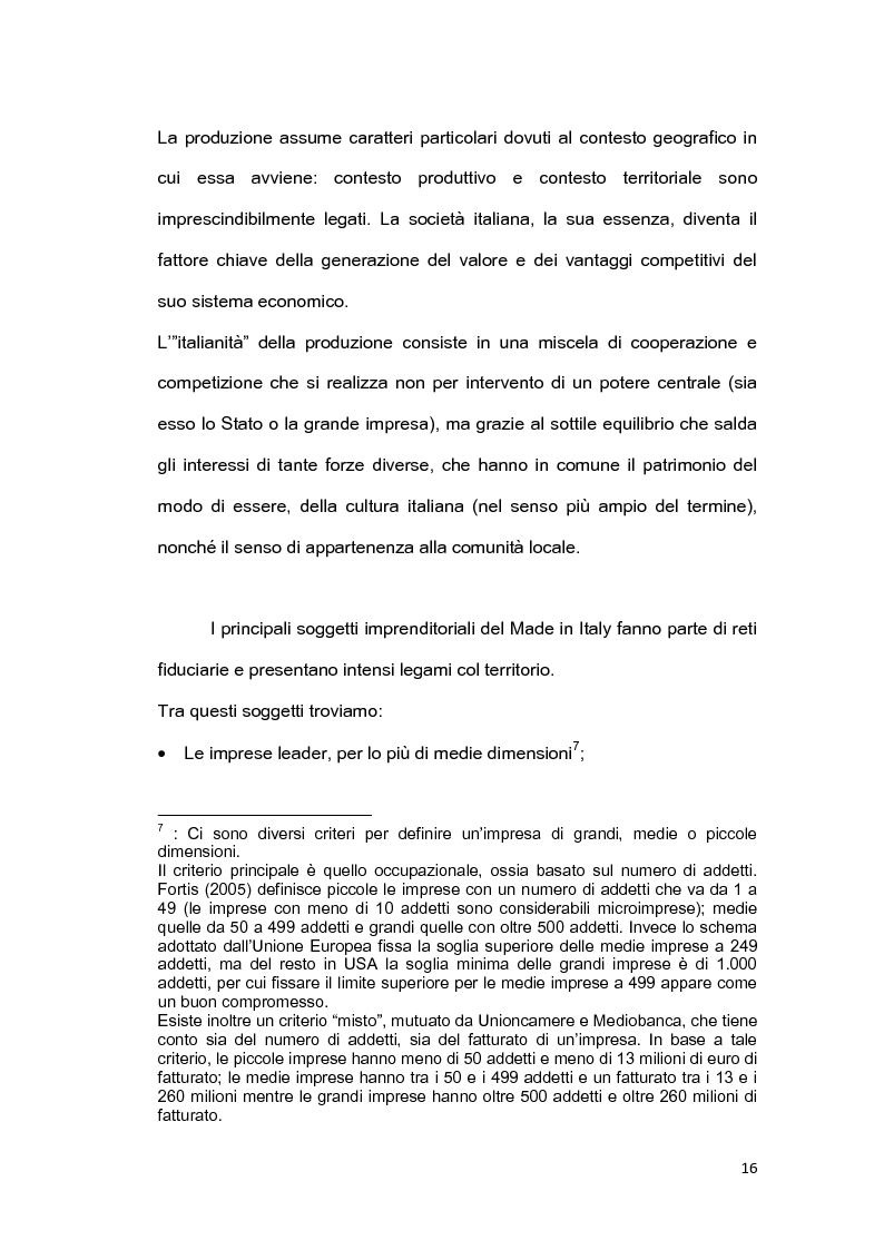 Anteprima della tesi: Il brand 'Made in Italy', Pagina 13