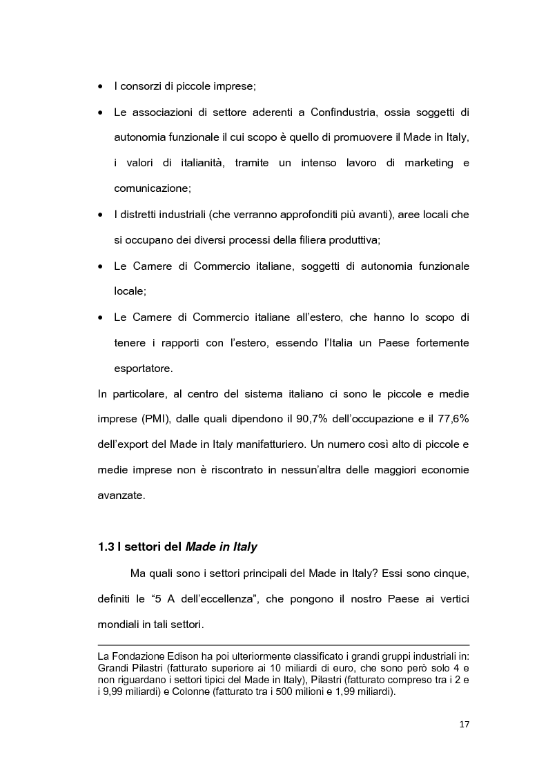 Anteprima della tesi: Il brand 'Made in Italy', Pagina 14