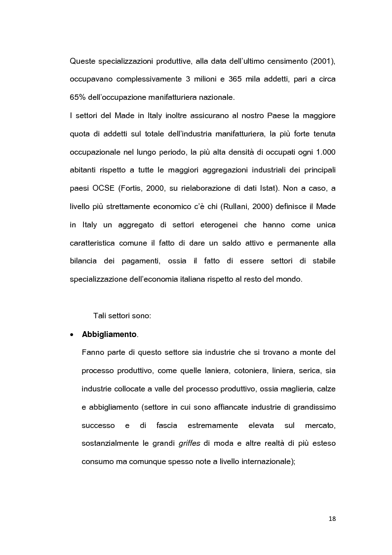 Anteprima della tesi: Il brand 'Made in Italy', Pagina 15