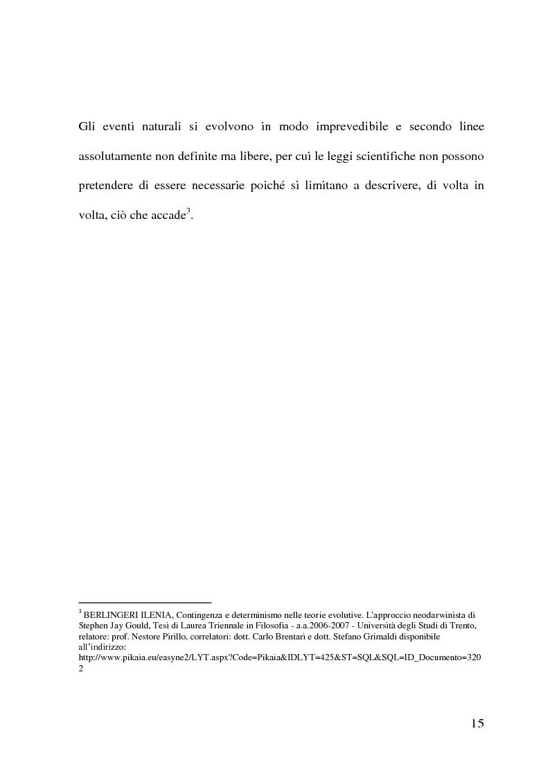 Anteprima della tesi: Evoluzionismo Vs Creazionismo, Pagina 7