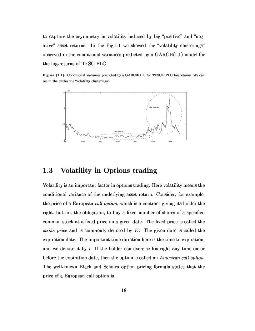 Anteprima della tesi: Dal modello di Black e Scholes ai modelli GARCH: un'analisi delle opzioni sull'indice inglese FTSE 100, Pagina 4