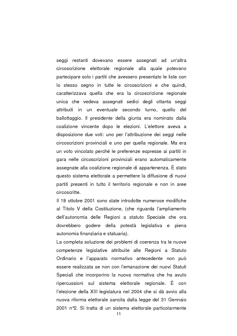 Anteprima della tesi: Regionali in Sardegna 2009: il diverso modo di propagandare dei vari partiti, Pagina 9