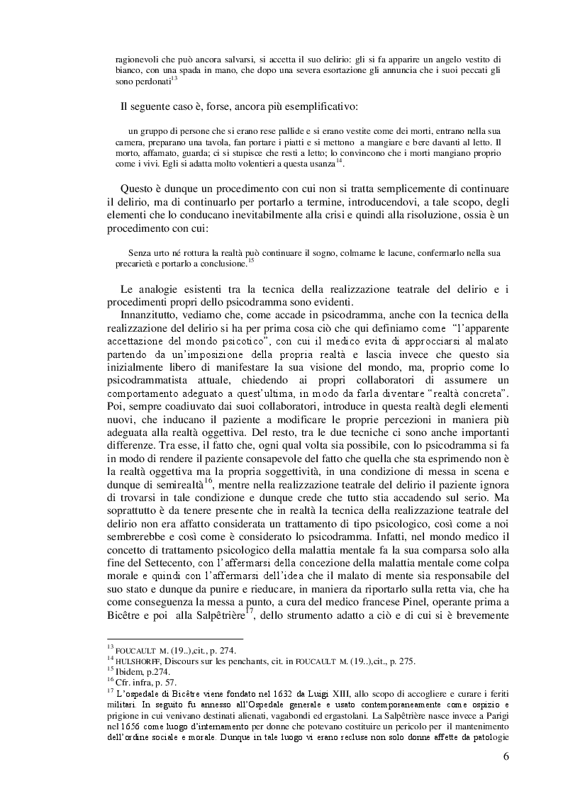 Anteprima della tesi: Lo psicodramma classico: esercizio di creatività e di incontro con l'altro per la crescita personale, Pagina 6