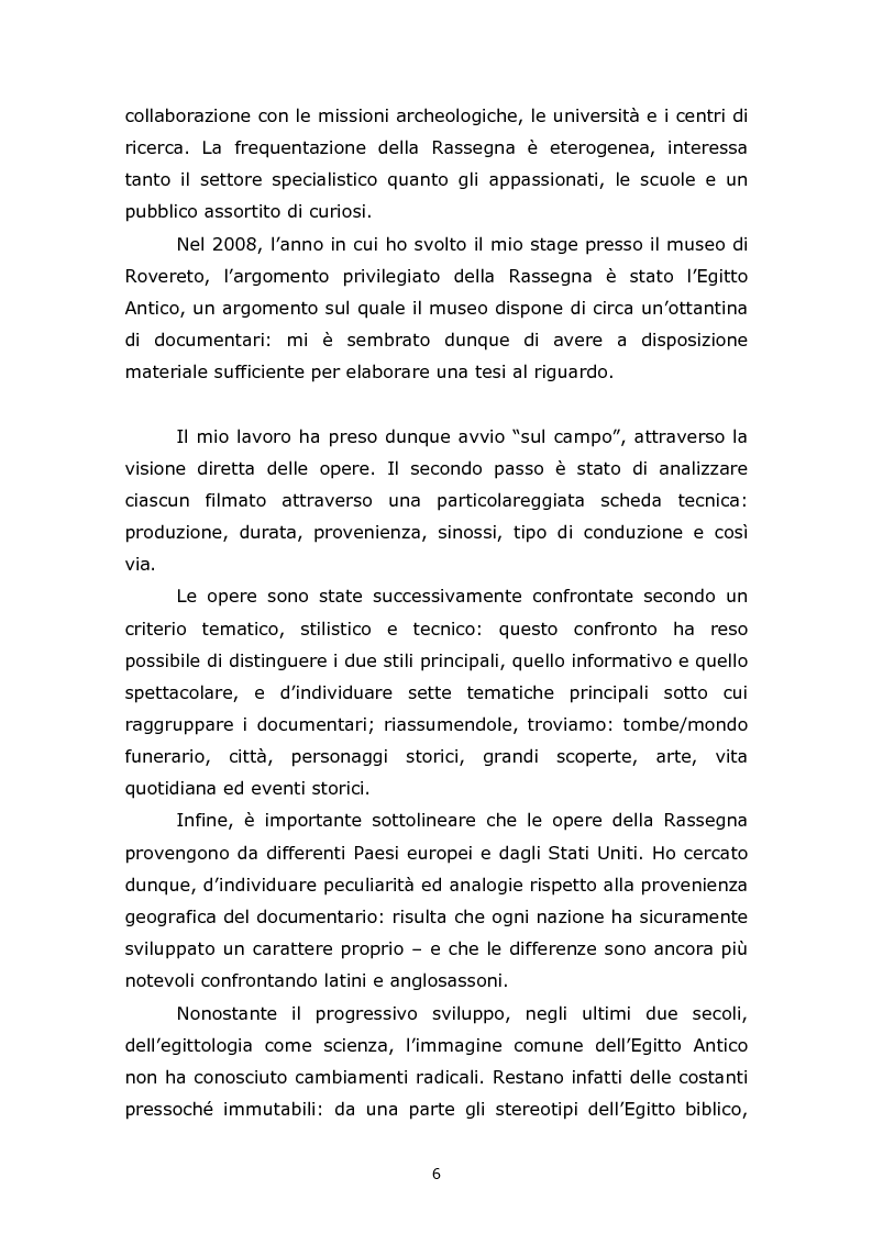 Anteprima della tesi: Comunicare l’Egitto Antico: tendenze recenti nella produzione documentaristica europea e statunitense, Pagina 2