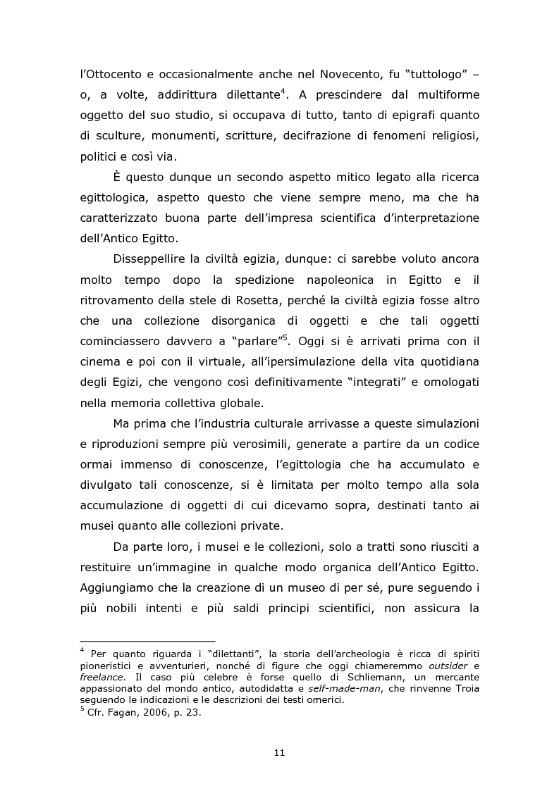 Anteprima della tesi: Comunicare l’Egitto Antico: tendenze recenti nella produzione documentaristica europea e statunitense, Pagina 7
