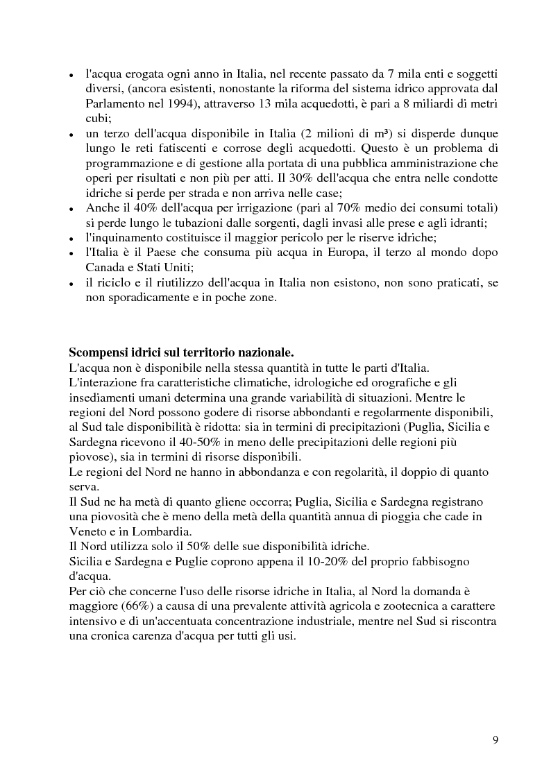 Anteprima della tesi: Impianti di depurazione di acque reflue urbane di tipo biologico: modifiche ed ottimizzazioni apportabili, Pagina 4