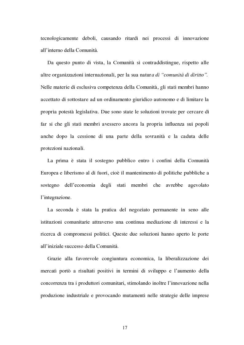Anteprima della tesi: La politica energetica italiana tra aziendalizzazione ed europeizzazione, Pagina 10